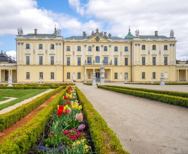 Pałac Branickich w Białymstoku na Podlasiu