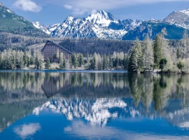 Szczyrbskie Pleso w Wysokich Tatrach na Słowacji