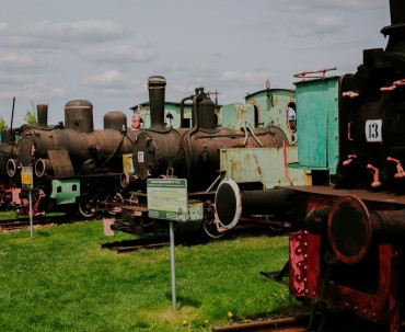 Skansen maszyn parowych przy Kopalni Srebra w Tarnowskich Górach