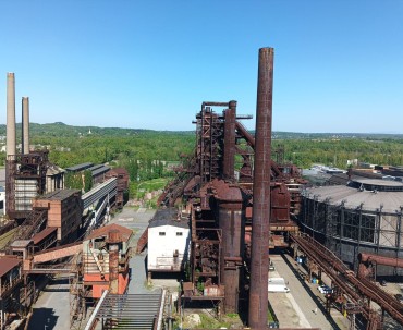 Widok z Bolt Tower na Dolne Witkowice