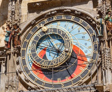 Zegar astronomiczny Orloj na Ratuszu w Pradze