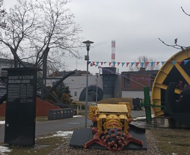 Wejście na teren Sztolni Królowa Luiza w Zabrzu