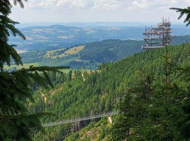 Najdłuższy wiszący most w chmurach: Sky Bridge 721 na Morawach w Czechach
