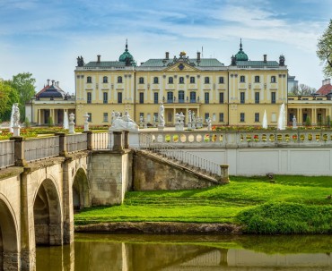 Pałac Branickich w Białymstoku na Podlasiu