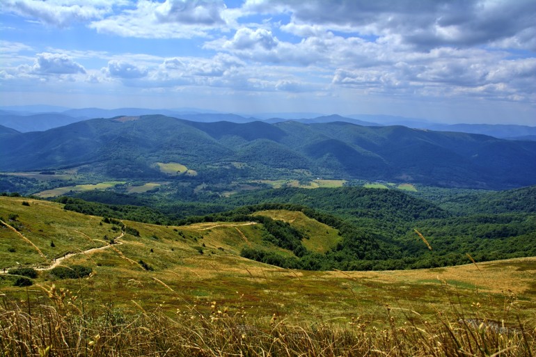 Niesamowite bieszczadzkie widoki