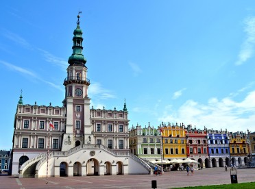 Rynek Wielki w Zamościu na szlaku polskiego renesansu