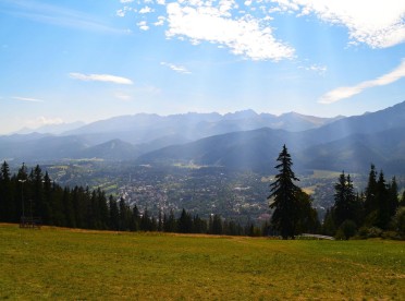 Zakopane w polskich Tatrach