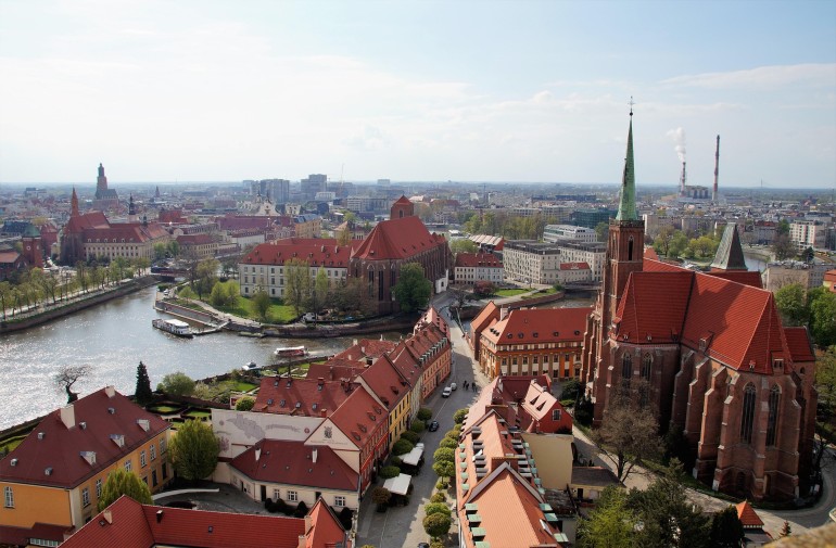 Wrocławska Wieża widokowa Katedry Świętego Jana Chrzciciela na Ostrowie Tumskim
