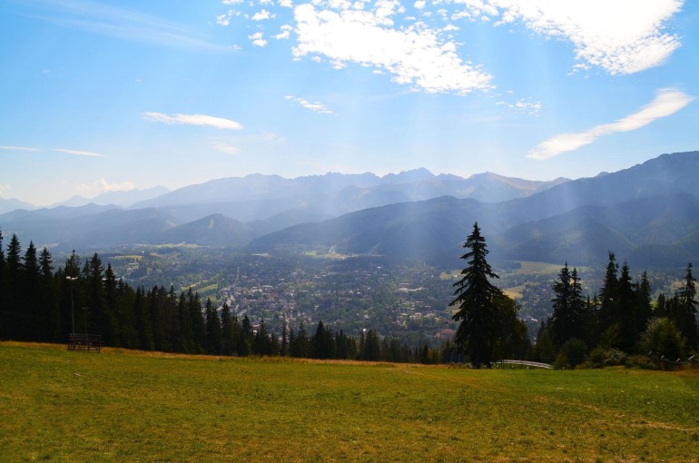 Zakopane w polskich Tatrach
