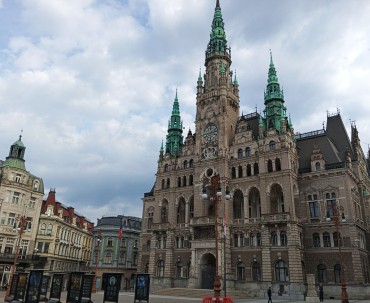 Neorenesansowy budynek Ratusza w Libercu, w Północnych Czechach