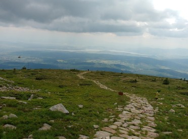 Szlak na Babiej Górze w  Beskidach Zachodnich