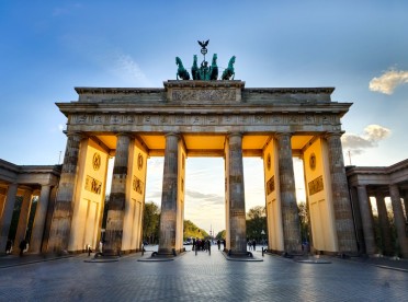 Kultowa Brama Brandenburska w Berlinie